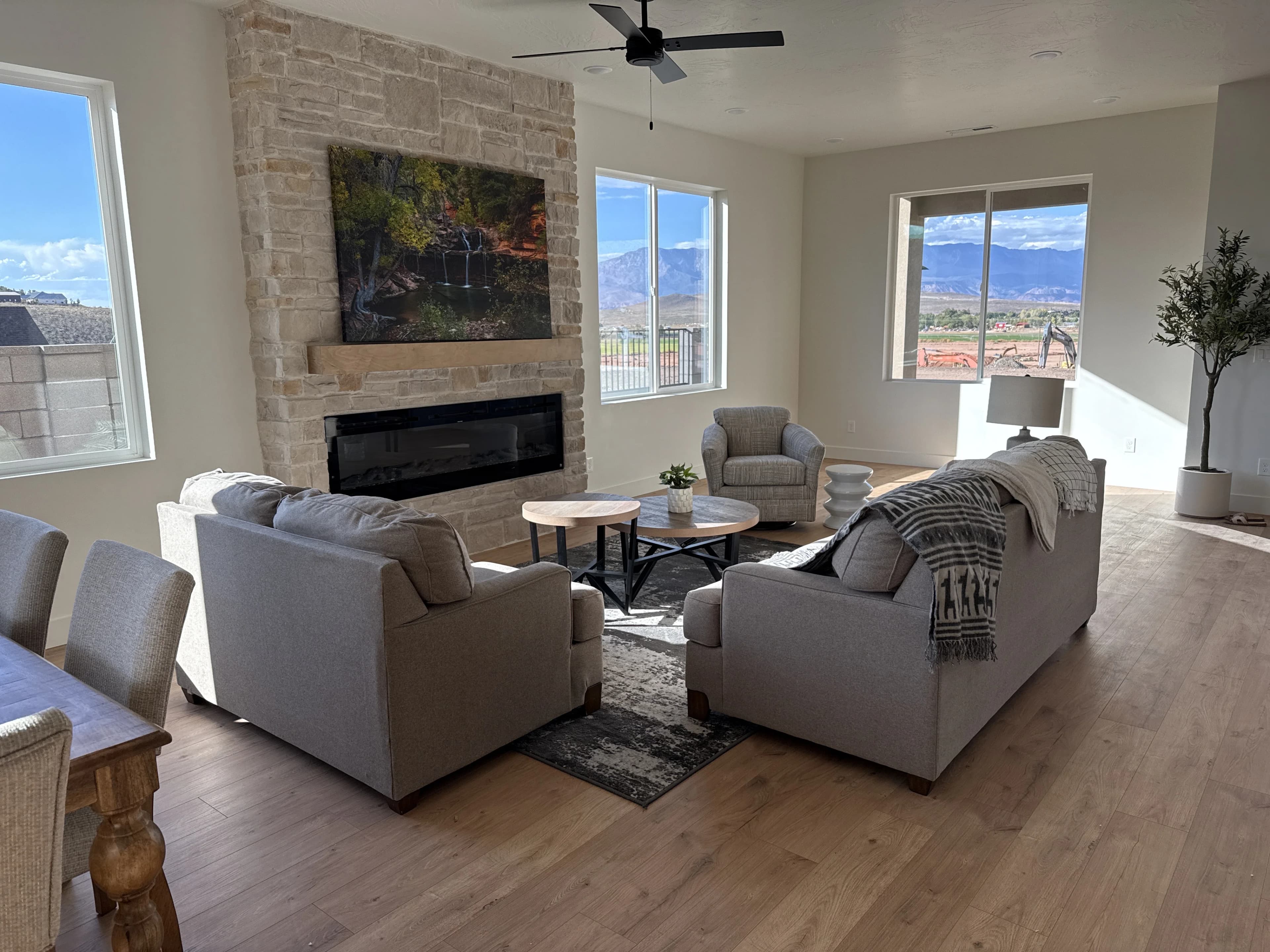 Inviting living room space