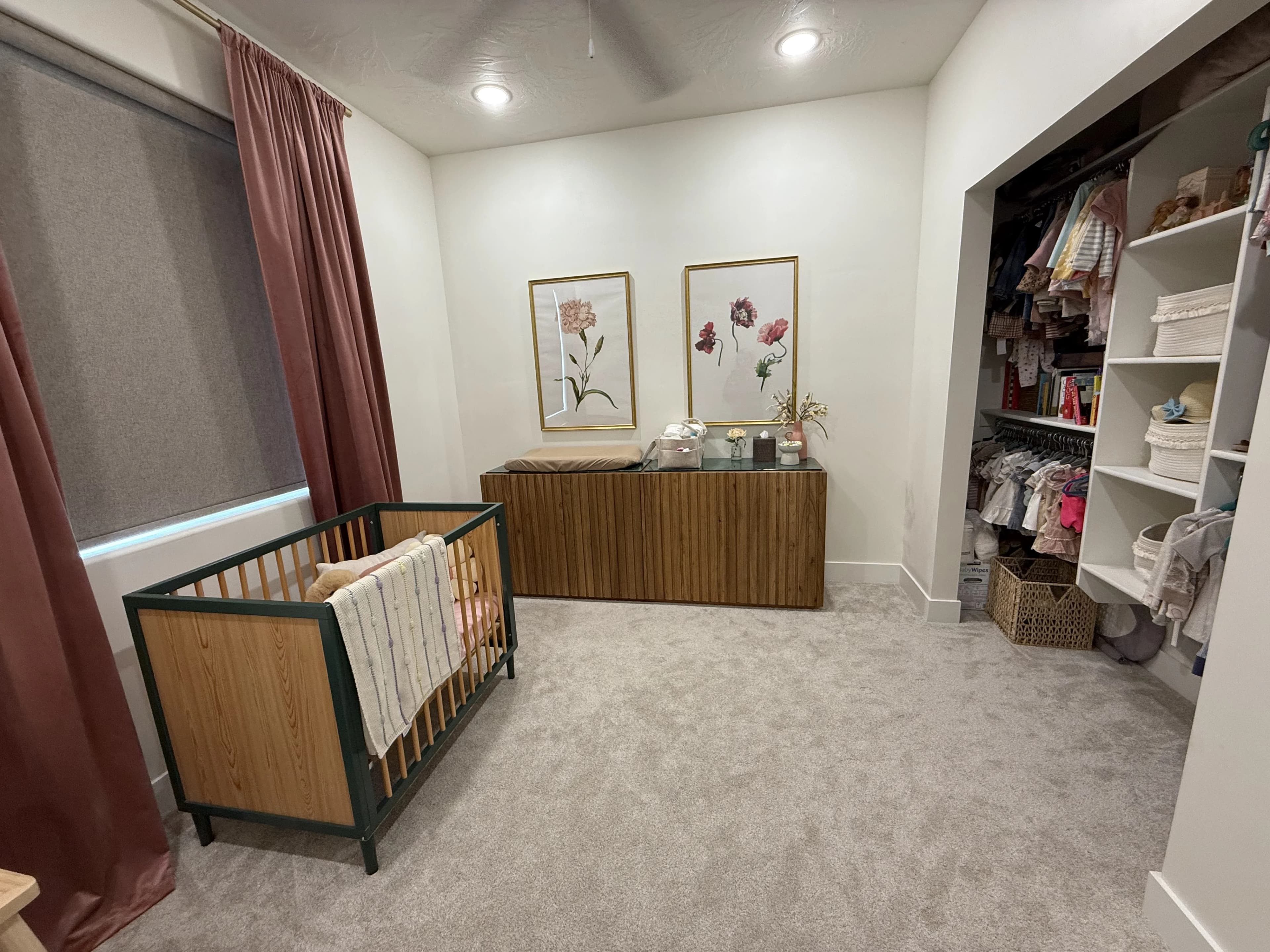 Charming nursery design