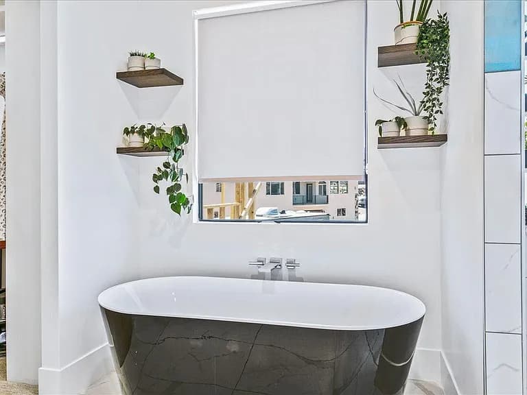 Spa-like bathroom retreat